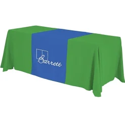 Serged 6-foot Closed-Back Table Throw and Runner Kit