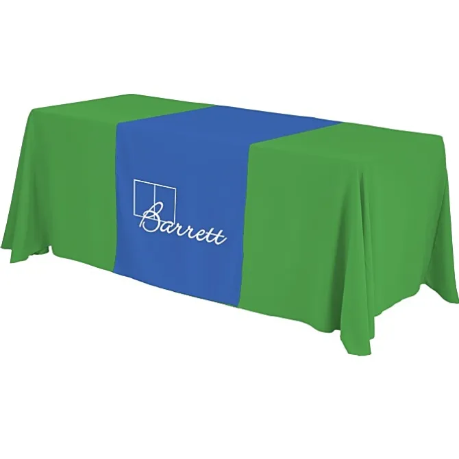 Serged 6-foot Closed-Back Table Throw and Runner Kit