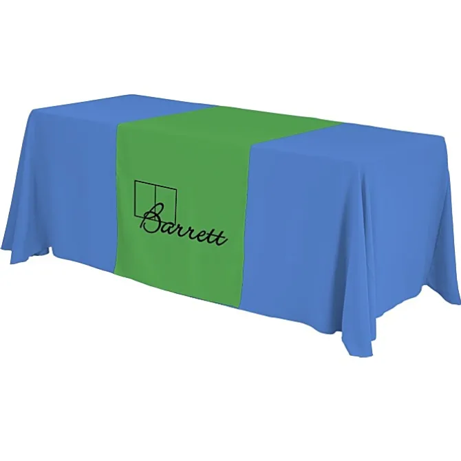 Serged 6-foot Closed-Back Table Throw and Runner Kit