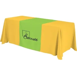 Serged 6-foot Closed-Back Table Throw and Runner Kit