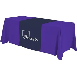 Serged 6-foot Closed-Back Table Throw and Runner Kit