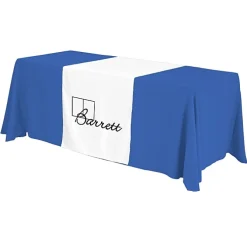 Serged 6-foot Closed-Back Table Throw and Runner Kit