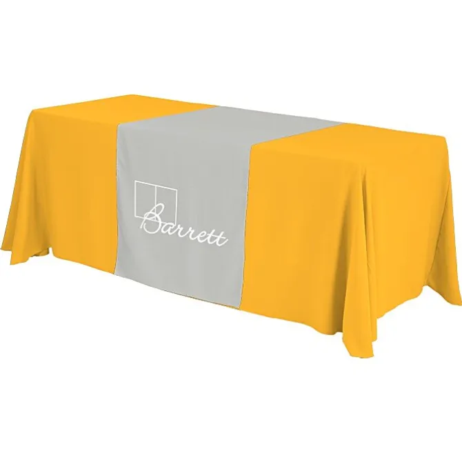 Serged 6-foot Closed-Back Table Throw and Runner Kit
