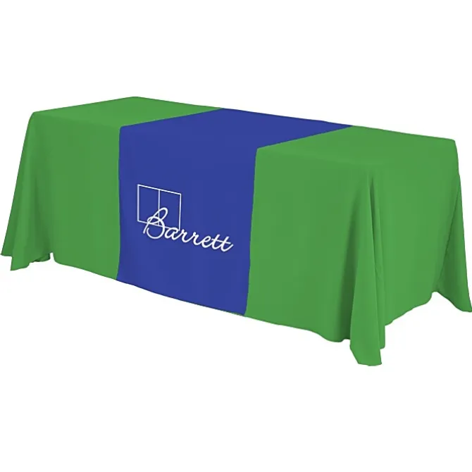 Serged 6-foot Closed-Back Table Throw and Runner Kit