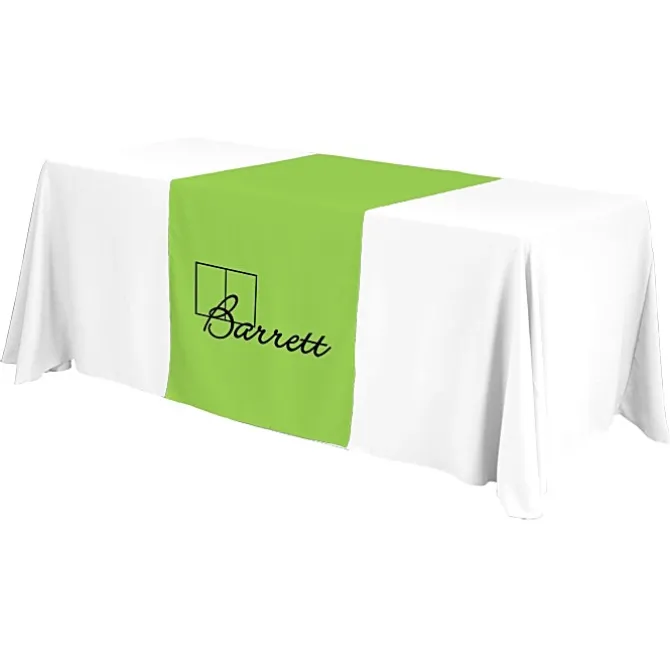 Serged 6-foot Closed-Back Table Throw and Runner Kit