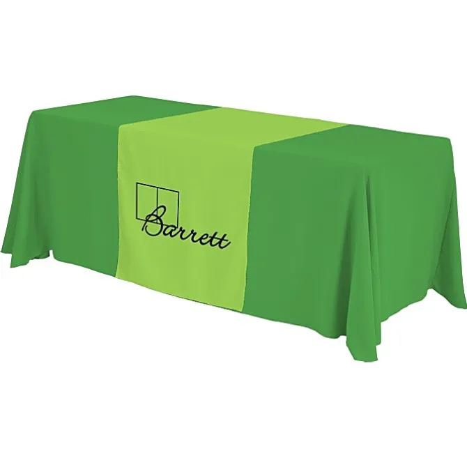 Serged 6-foot Closed-Back Table Throw and Runner Kit