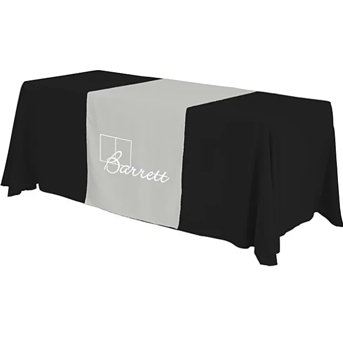 Serged 6-foot Closed-Back Table Throw and Runner Kit
