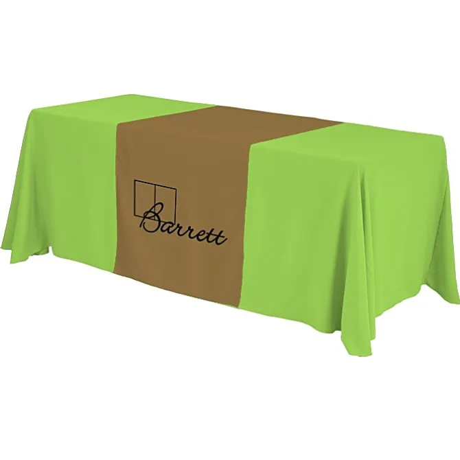 Serged 6-foot Closed-Back Table Throw and Runner Kit