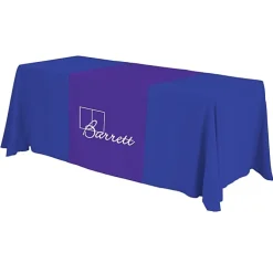 Serged 6-foot Closed-Back Table Throw and Runner Kit
