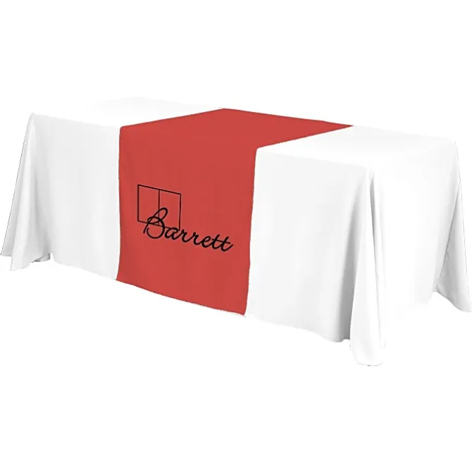Serged 6-foot Closed-Back Table Throw and Runner Kit