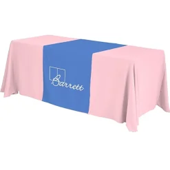 Serged 6-foot Closed-Back Table Throw and Runner Kit