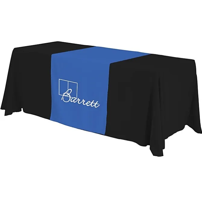 Serged 6-foot Closed-Back Table Throw and Runner Kit