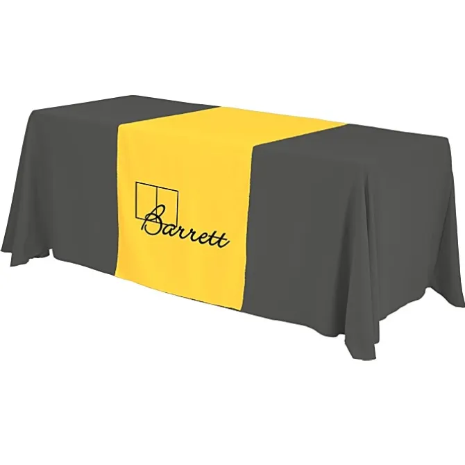Serged 6-foot Closed-Back Table Throw and Runner Kit