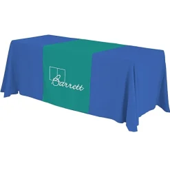 Serged 6-foot Closed-Back Table Throw and Runner Kit
