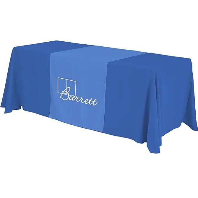 Serged 6-foot Closed-Back Table Throw and Runner Kit