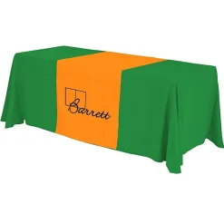 Serged 6-foot Closed-Back Table Throw and Runner Kit