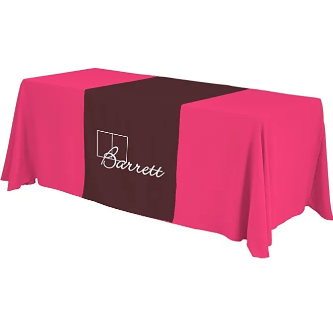 Serged 6-foot Closed-Back Table Throw and Runner Kit