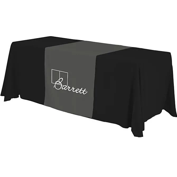 Serged 6-foot Closed-Back Table Throw and Runner Kit