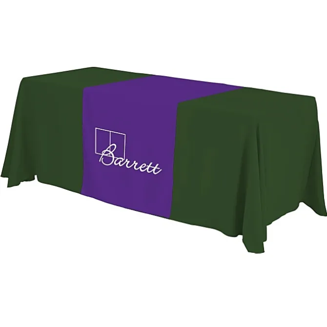 Serged 6-foot Closed-Back Table Throw and Runner Kit