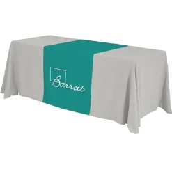 Serged 6-foot Closed-Back Table Throw and Runner Kit