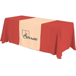 Serged 6-foot Closed-Back Table Throw and Runner Kit