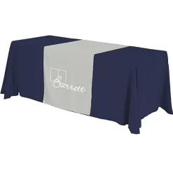 Serged 6-foot Closed-Back Table Throw and Runner Kit