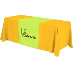 Serged 6-foot Closed-Back Table Throw and Runner Kit