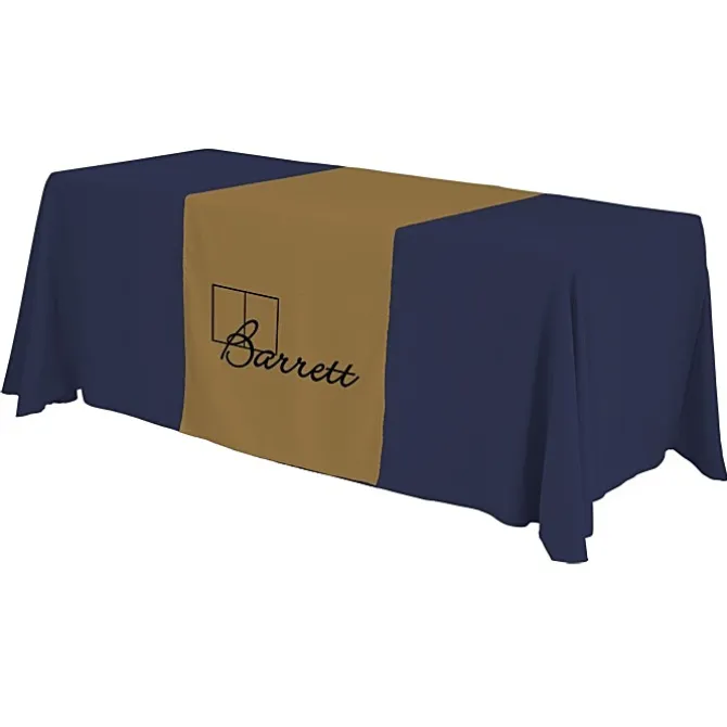 Serged 6-foot Closed-Back Table Throw and Runner Kit