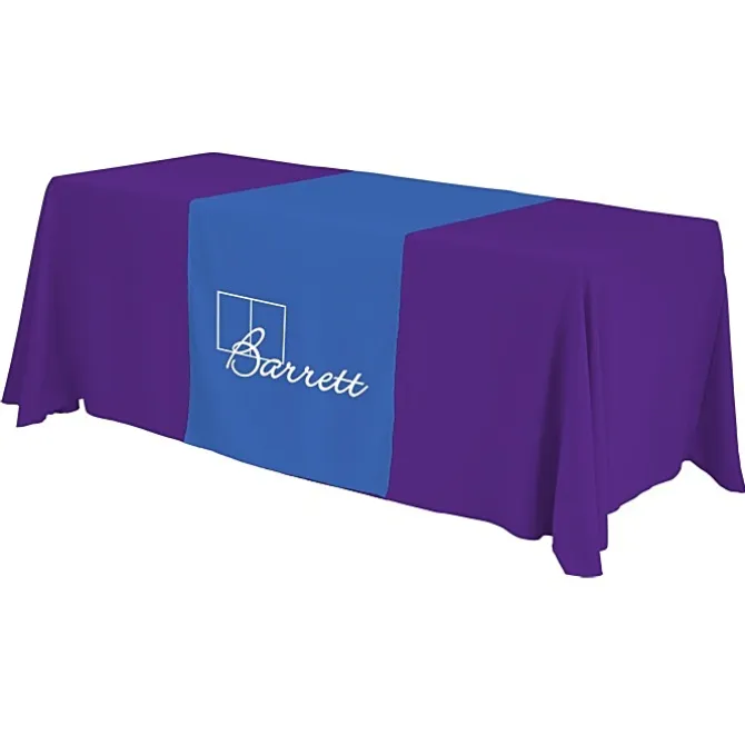 Serged 6-foot Closed-Back Table Throw and Runner Kit