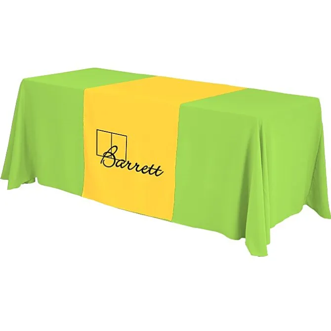 Serged 6-foot Closed-Back Table Throw and Runner Kit