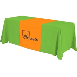 Serged 6-foot Closed-Back Table Throw and Runner Kit