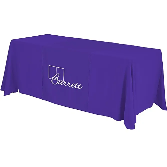 Serged 6-foot Closed-Back Table Throw and Runner Kit