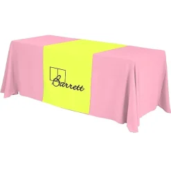 Serged 6-foot Closed-Back Table Throw and Runner Kit