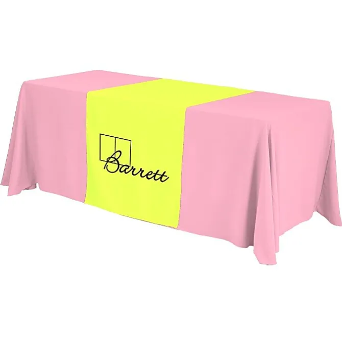 Serged 6-foot Closed-Back Table Throw and Runner Kit
