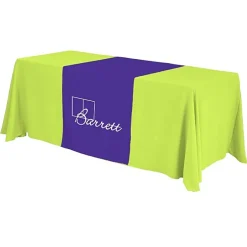 Serged 6-foot Closed-Back Table Throw and Runner Kit