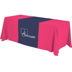 Serged 6-foot Closed-Back Table Throw and Runner Kit
