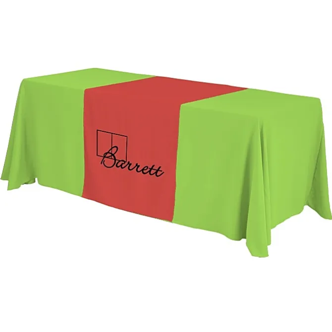 Serged 6-foot Closed-Back Table Throw and Runner Kit