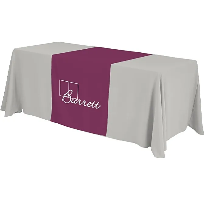 Serged 6-foot Closed-Back Table Throw and Runner Kit