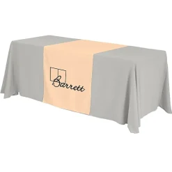 Serged 6-foot Closed-Back Table Throw and Runner Kit
