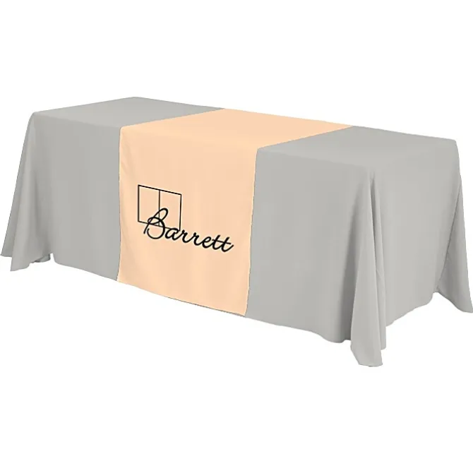 Serged 6-foot Closed-Back Table Throw and Runner Kit