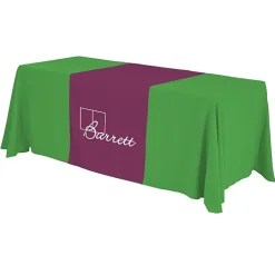 Serged 6-foot Closed-Back Table Throw and Runner Kit