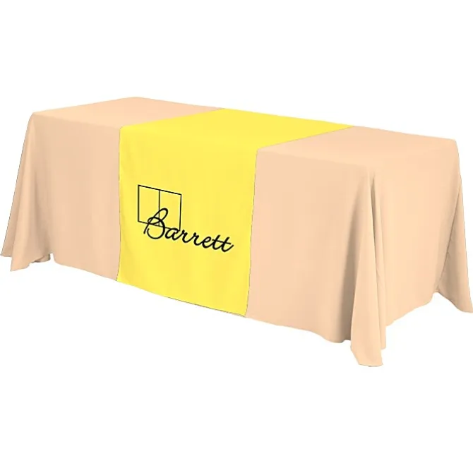 Serged 6-foot Closed-Back Table Throw and Runner Kit