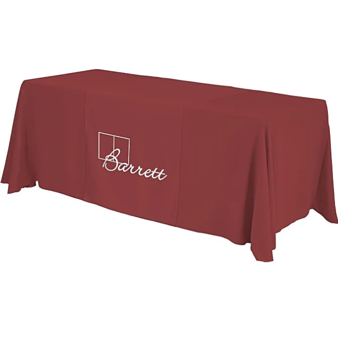 Serged 6-foot Closed-Back Table Throw and Runner Kit