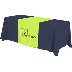 Serged 6-foot Closed-Back Table Throw and Runner Kit