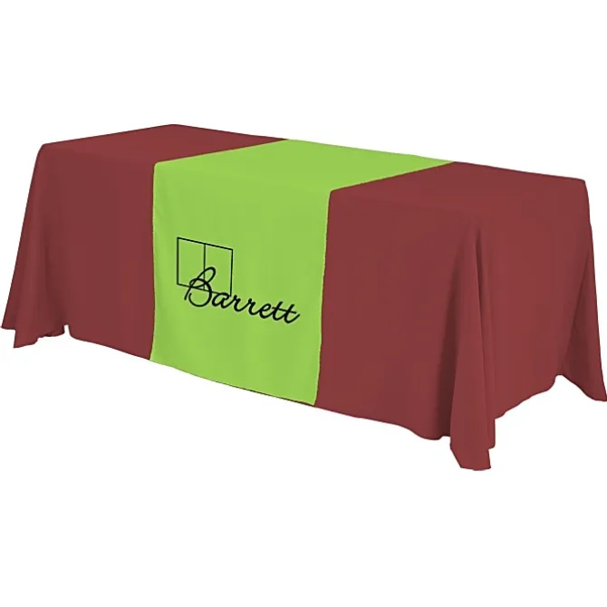 Serged 6-foot Closed-Back Table Throw and Runner Kit