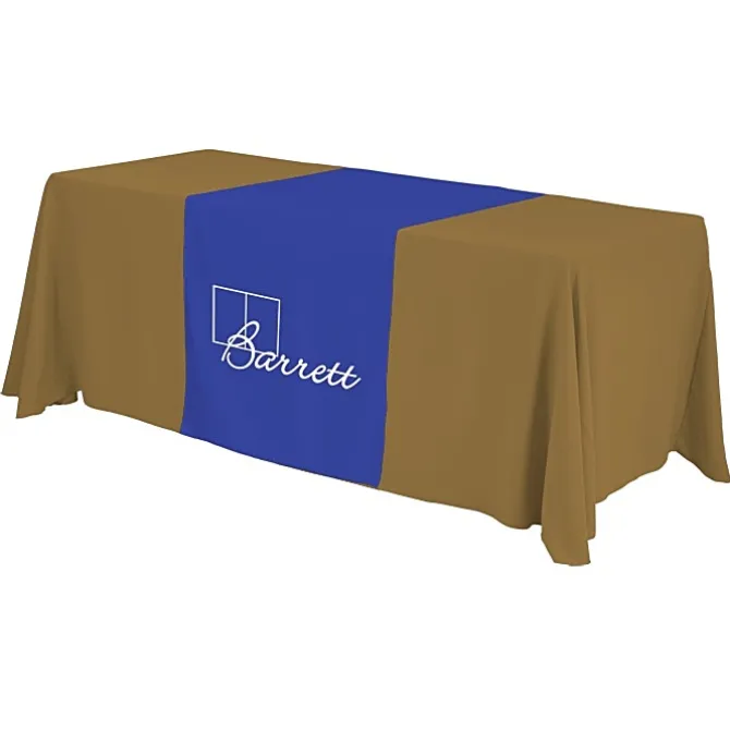 Serged 6-foot Closed-Back Table Throw and Runner Kit