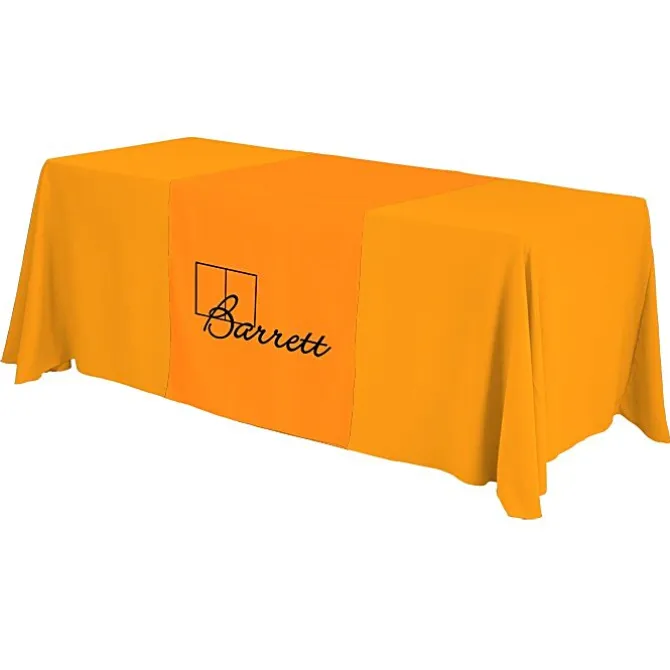 Serged 6-foot Closed-Back Table Throw and Runner Kit