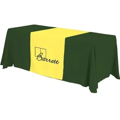 Serged 6-foot Closed-Back Table Throw and Runner Kit