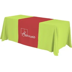 Serged 6-foot Closed-Back Table Throw and Runner Kit - 24 hr