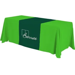 Serged 6-foot Closed-Back Table Throw and Runner Kit - 24 hr